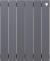 Радиатор Royal Thermo PianoForte 500 Silver Satin - 6 секц.  RTPNSS50006