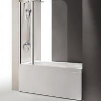 Шторка на ванну Cezares ECO-O-V-11-120/140-C-Cr